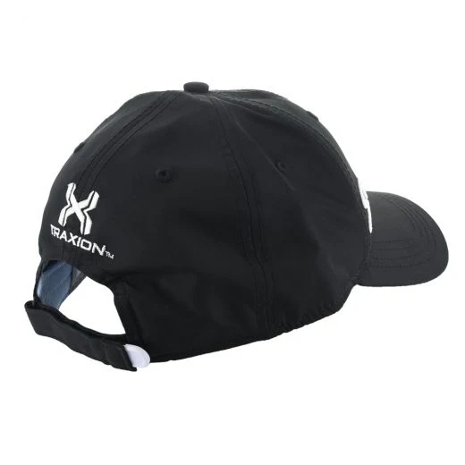 SuperStroke Traxion New Era 9Forty Adjustable Golf Hat – Black/White - Image 2