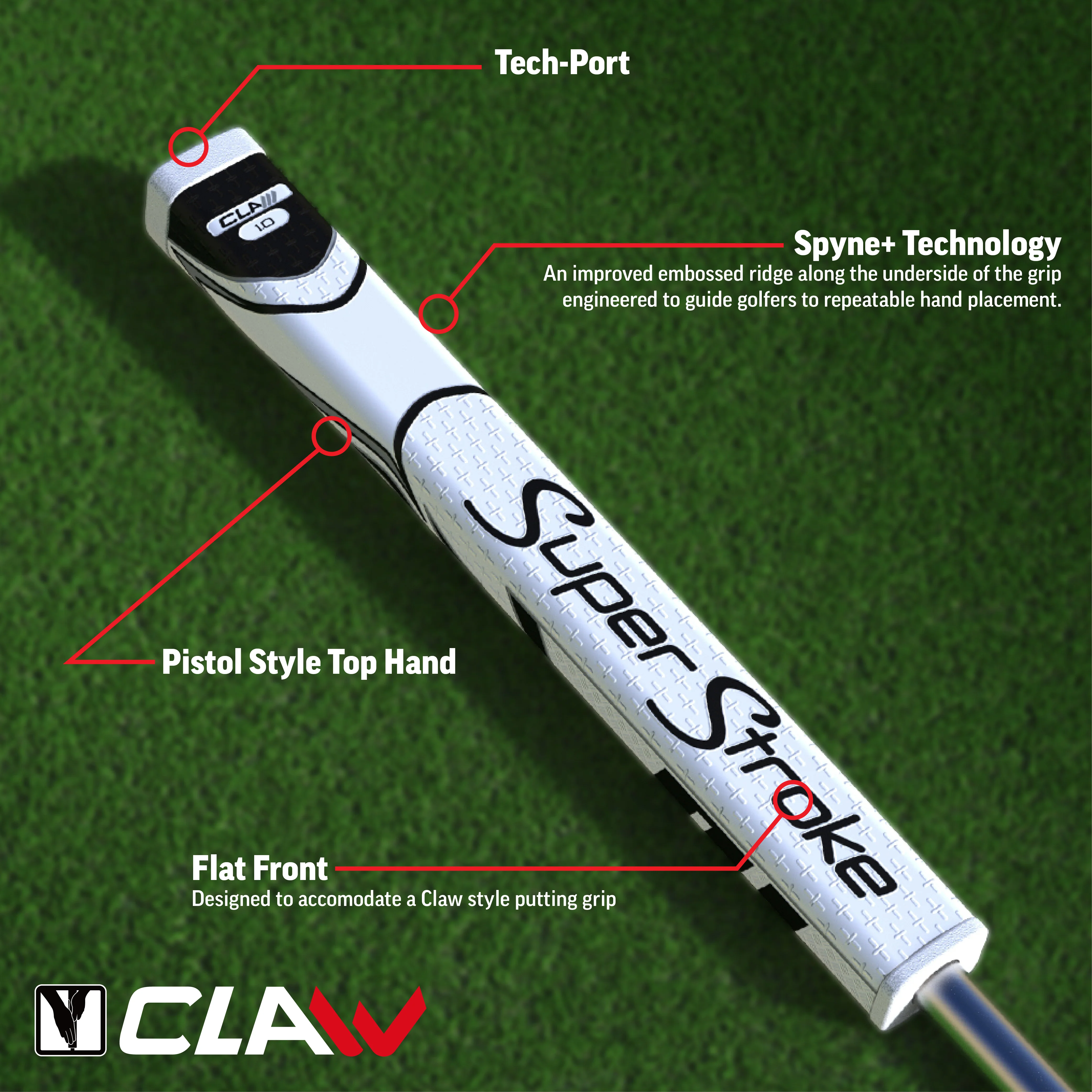 Zenergy Claw 1.0 Putter Grip - Image 3